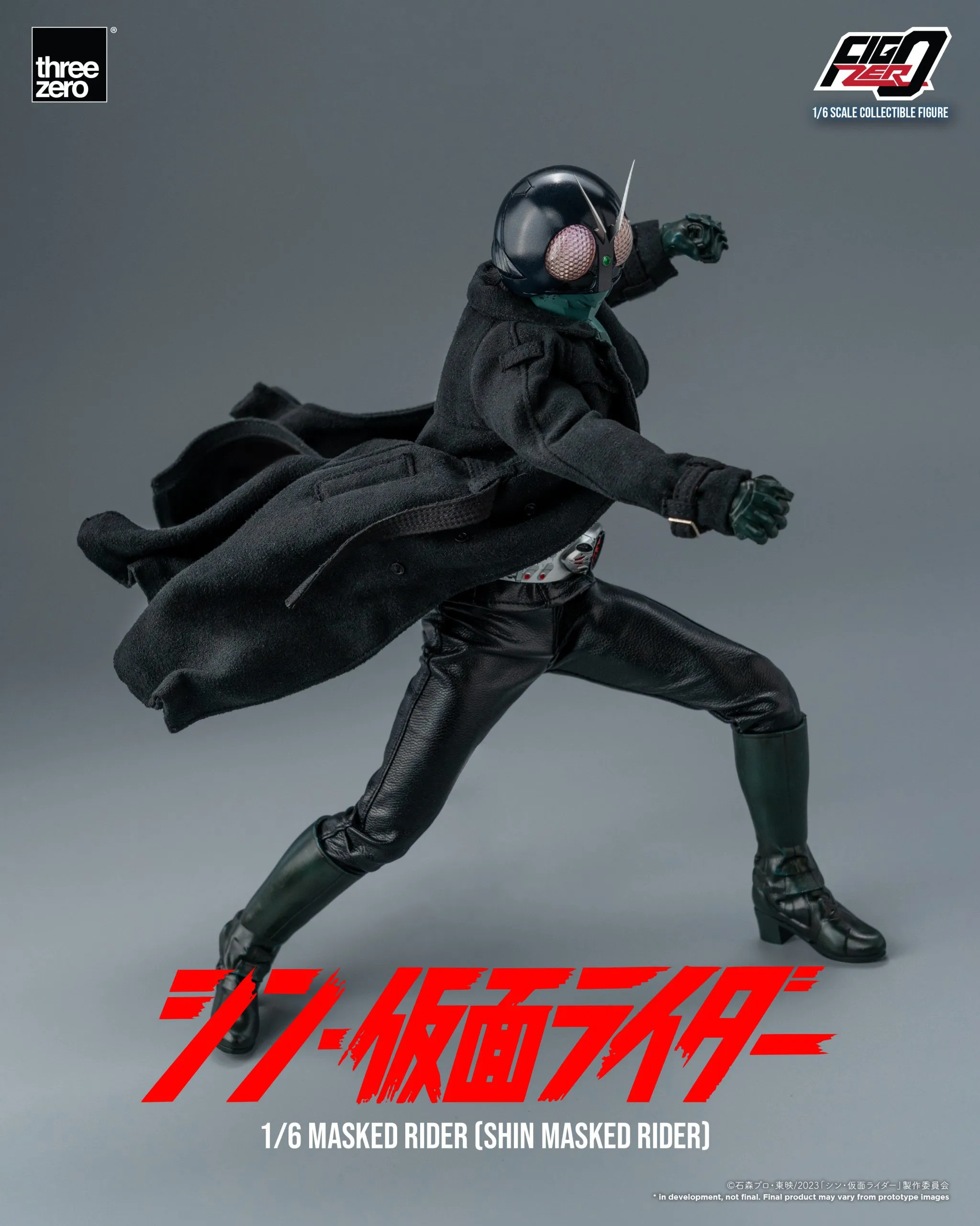 재고 1/6 THREEZERO 3Z04870W0 FigZero 남성 군인 신상 가면 라이더, 기사 모델 풀 세트, 12 인치 액션 피규어 바디