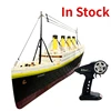 In Stock Titanic Remote Control Ship Cruise Ship Water Toy Model DIY Assembly Electric Toy 1
