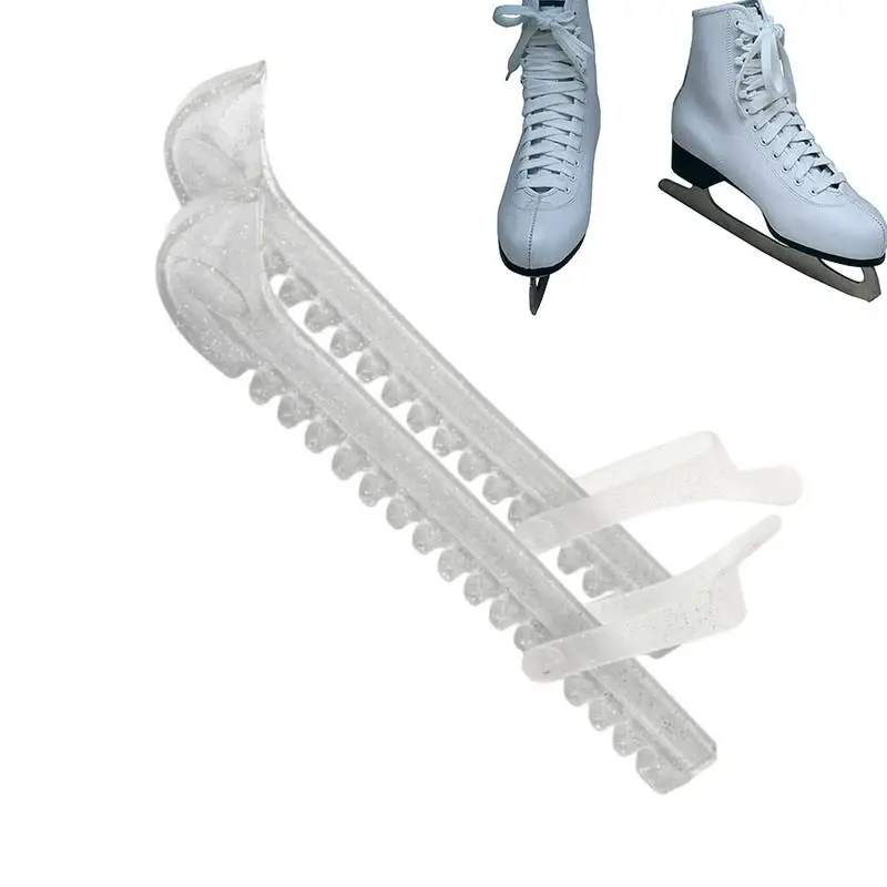 

Hockey Skate Guards 2pcs Universal Figure Skating Guards Adjustable Ice Hockey Skate Guards Ice Figure Protection For Figure