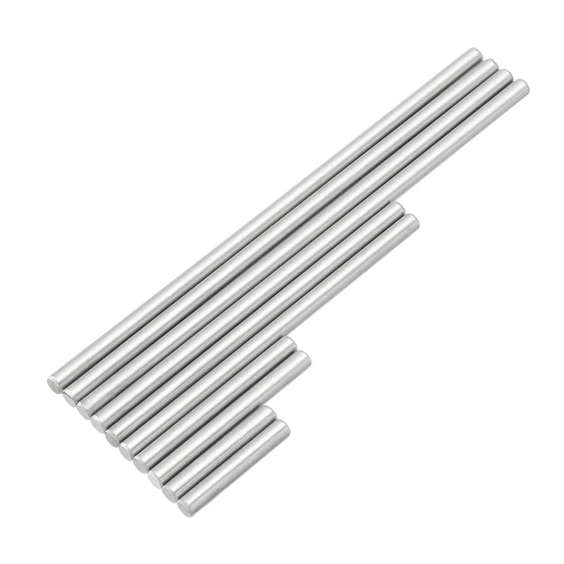10Pcs 5.3mm High Hardness Ejector Pins Set For Pushing Drill Buttons Steel Reamer Tools Full Specifications Machine Tools Accessories