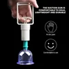6Pcs Massage Cans Health Monitors Chinese Cupping Therapy Traditional Vacuum Suction Set Household Acupuncture Pump Care Tool 2