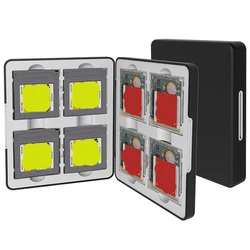 Portable Game Card Case with 16 - Slot Hard Shell Storage and Protective Organizer (GBC 8 in 1)