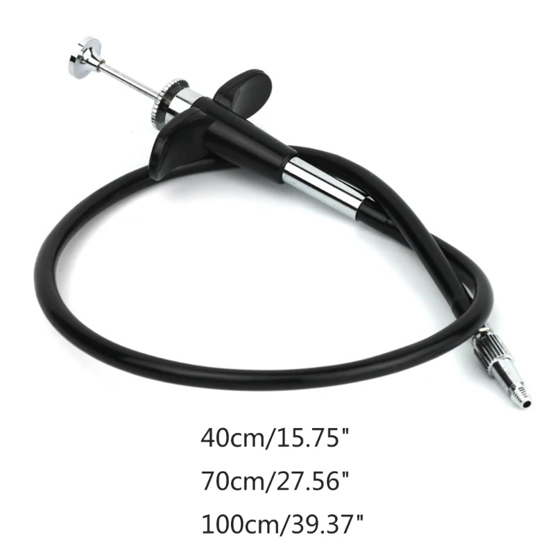 Camera Manual Shutter Shutter Release Control Cable 40cm/70cm/100cm Mechanical Locking Shutter Line Prevents Camera Vibration