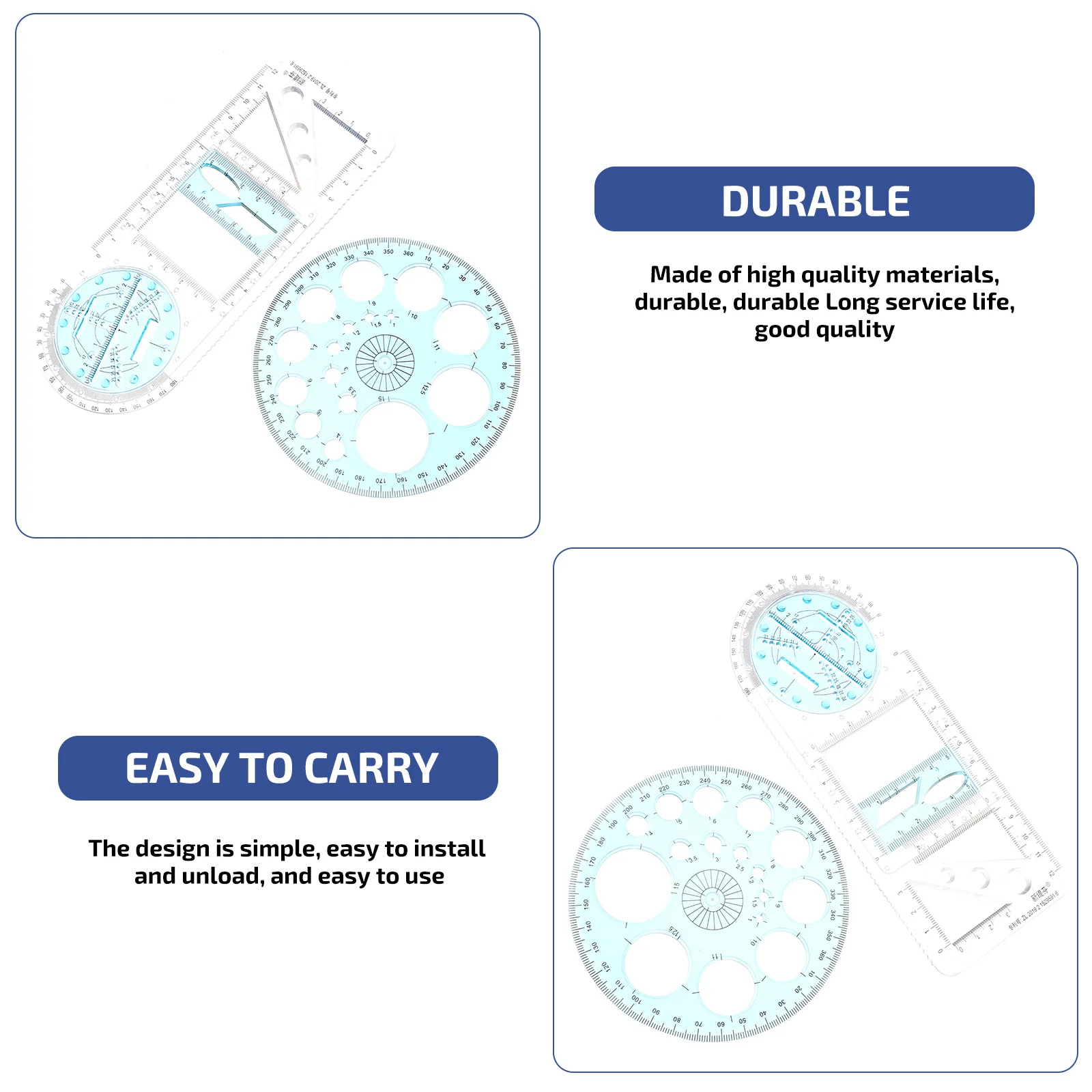 Рисунок 5 - Шаблоны с линейкой для рисования