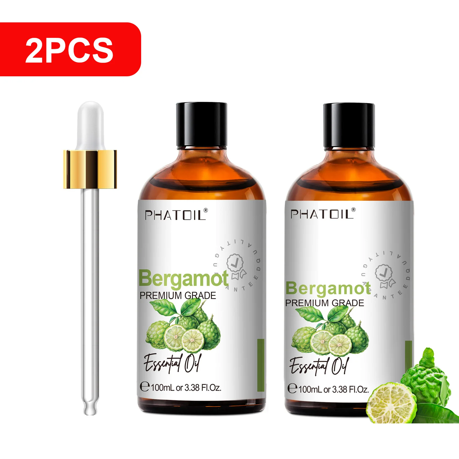2pcs Bergamot