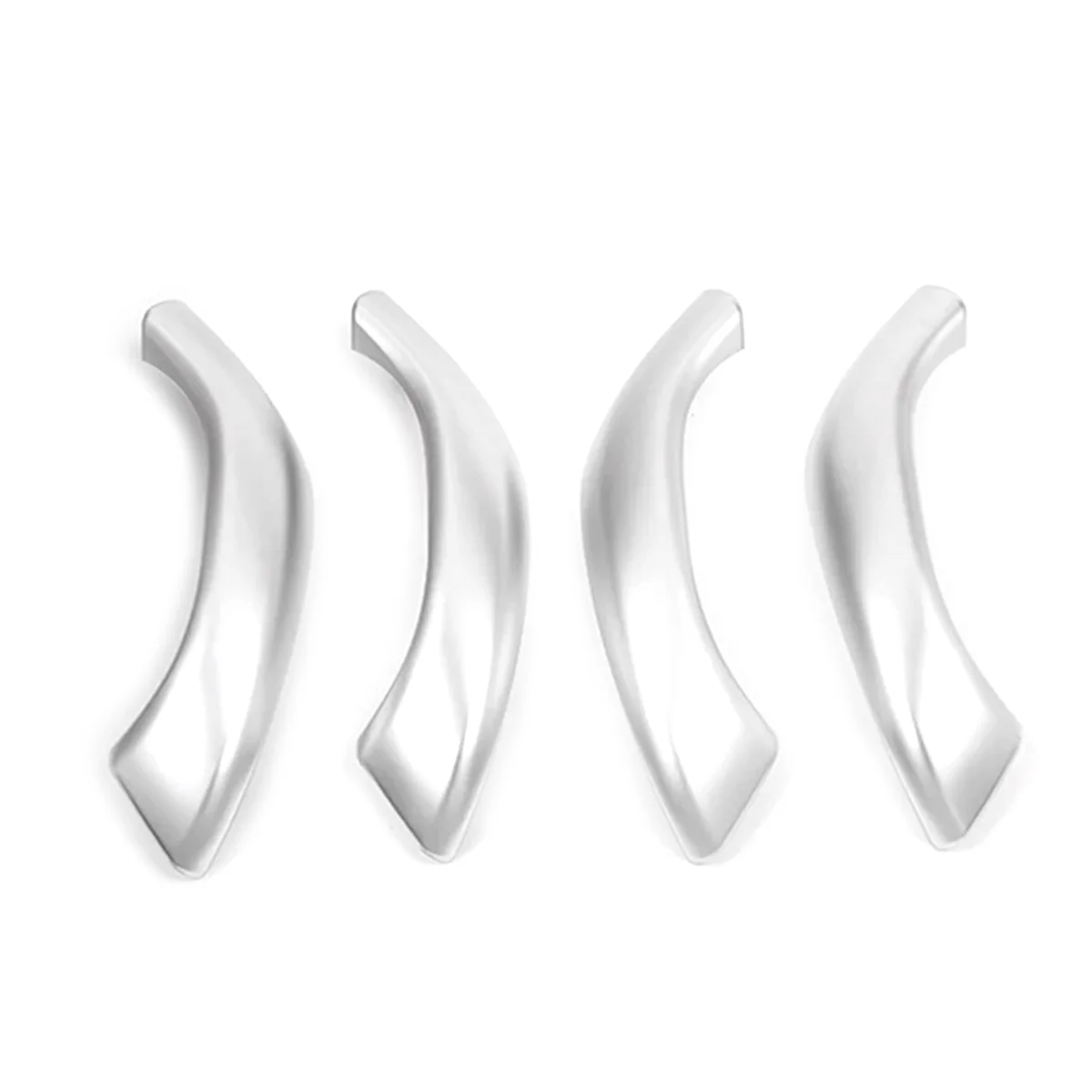 

4Pcs ABS Silver Car Inner Door Handle Cover Trim for BMW X1 F48 2016-2019 X2 F47 2018-2020