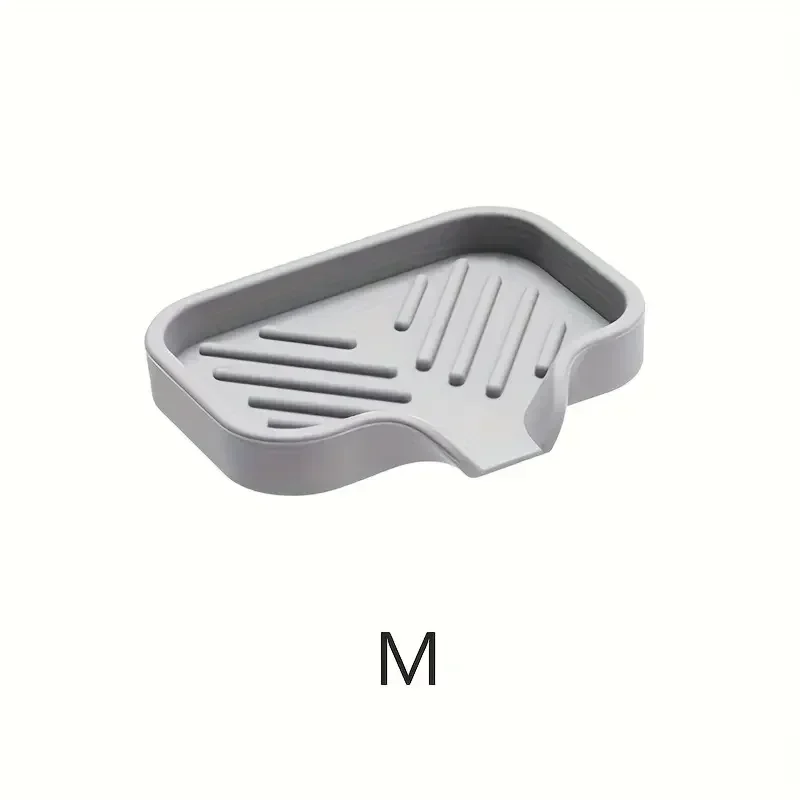 Kitchen Faucet Splash Pad Silicone Sink Faucet Splash Guard Mat Sponge Drain Rack Countertop Soap Tray For Bath Kitchen Gadgets