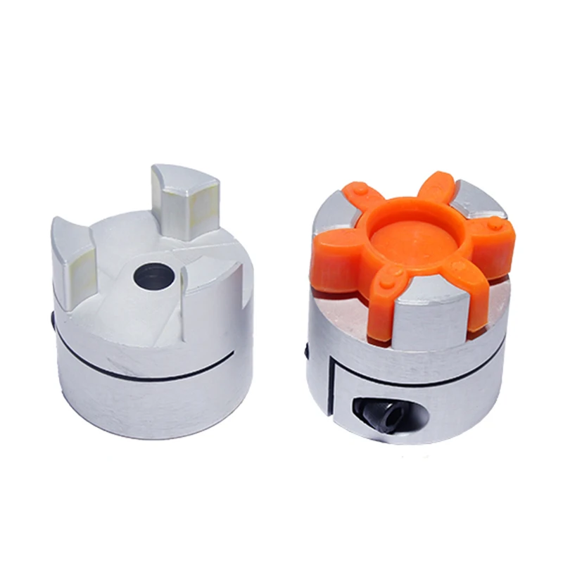 Shaft Coupler Flexible Coupling Shaft Connector Promotion D20L25 Four Jaws Aluminium Plum Coupling Encoder CNC Stepper Motor Shaft Component Spider Flexible Coupler