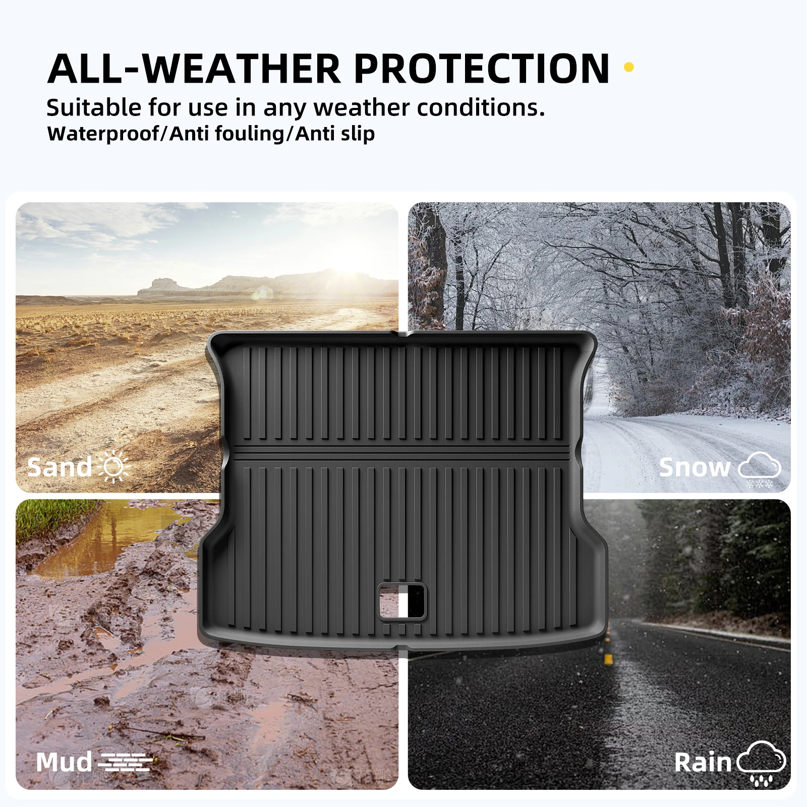 LUCKEASY TPE Floor Mat image 7