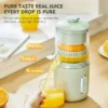 Portable Automatic Smart Usb Wireless Charging Mini Juicer Bottle 400ml Cup Fruit Mixer Electric Handheld Blender 6