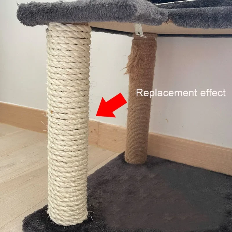 Corda Sisal Para Gatos | Natural | Para Arranhadores E Árvores | Reparo E Substituição