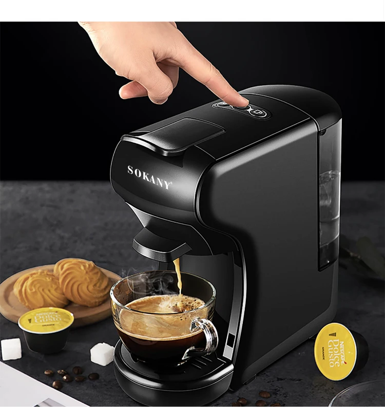 220V Expresso Coffee Machine Capsule 15Bar Coffee Maker 3 In 1 Multiple  Capsule For Dolce Gusto&Nespresso&Powder For Gift - AliExpress