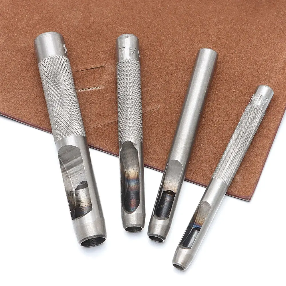 1-10MM Removable Puncher Leather Tool Belt Hole Punch
