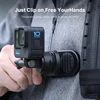Ulanzi Go-Quick Ⅱ Magnetic Quick Release Backpack Strap Mount Compatible with Gopro DJI OSMO Insta360 Action Camera QR System 4