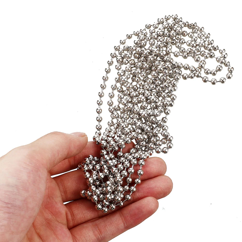 

of The Lid Metal Replacement Pull Chain Stainless Steel Extension Extender for Ceiling Fan Light