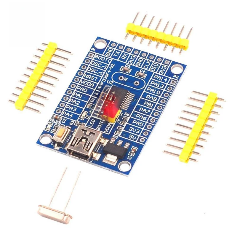 STM32F030F4P6 최소 시스템 코어 보드, TTL 직렬 포트 다운로드, MCU 학습 개발 보드