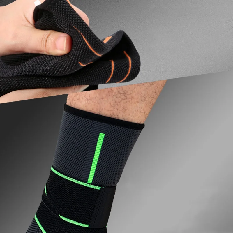 COPPIA CAVIGLIERE SUPPORTO PER CAVIGLIA ANALLERGICA ELASTICA SPORT Fitness Blu 8052575789639