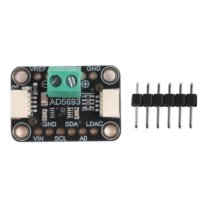 STEMMA QT/Qwiic 16비트 DAC 모듈용 B24B AD5693R, I2C 통신 인터페이스 탑재