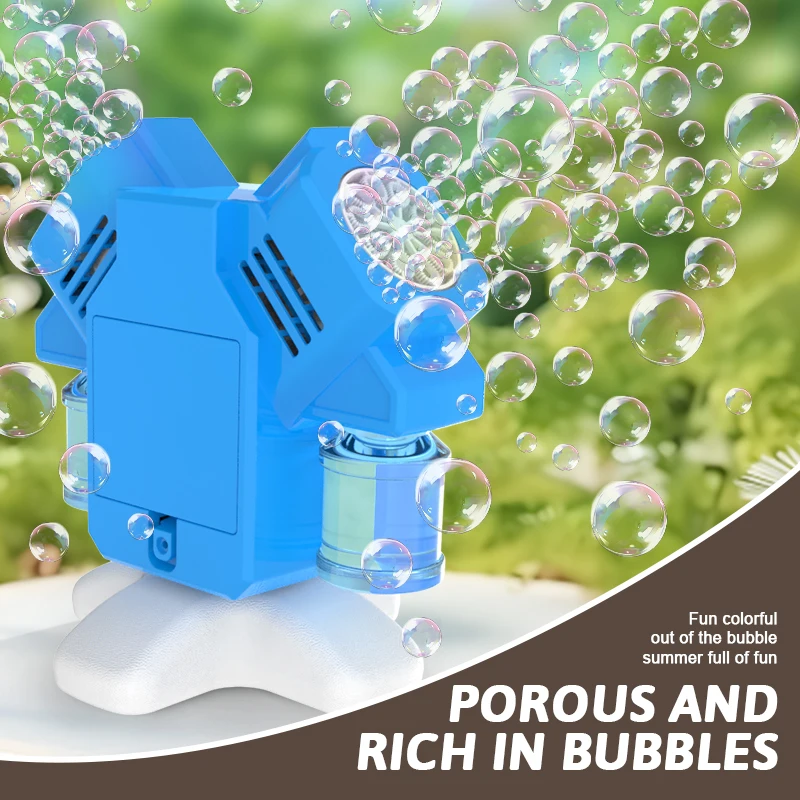 Double Head Bubble Machine 3