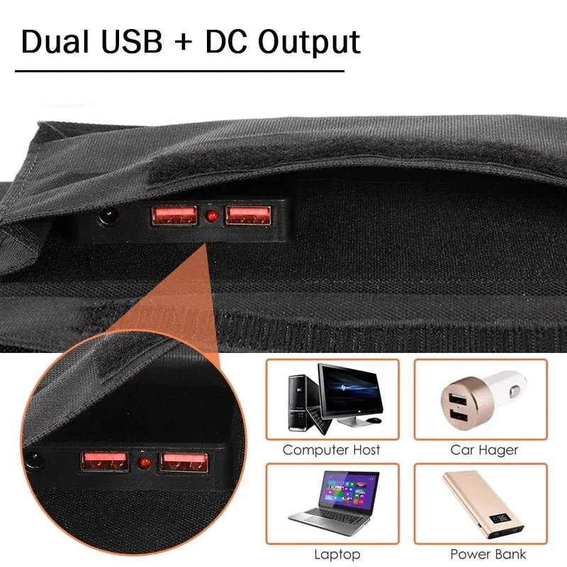 1000W Portable Solar Panel Folding Charger