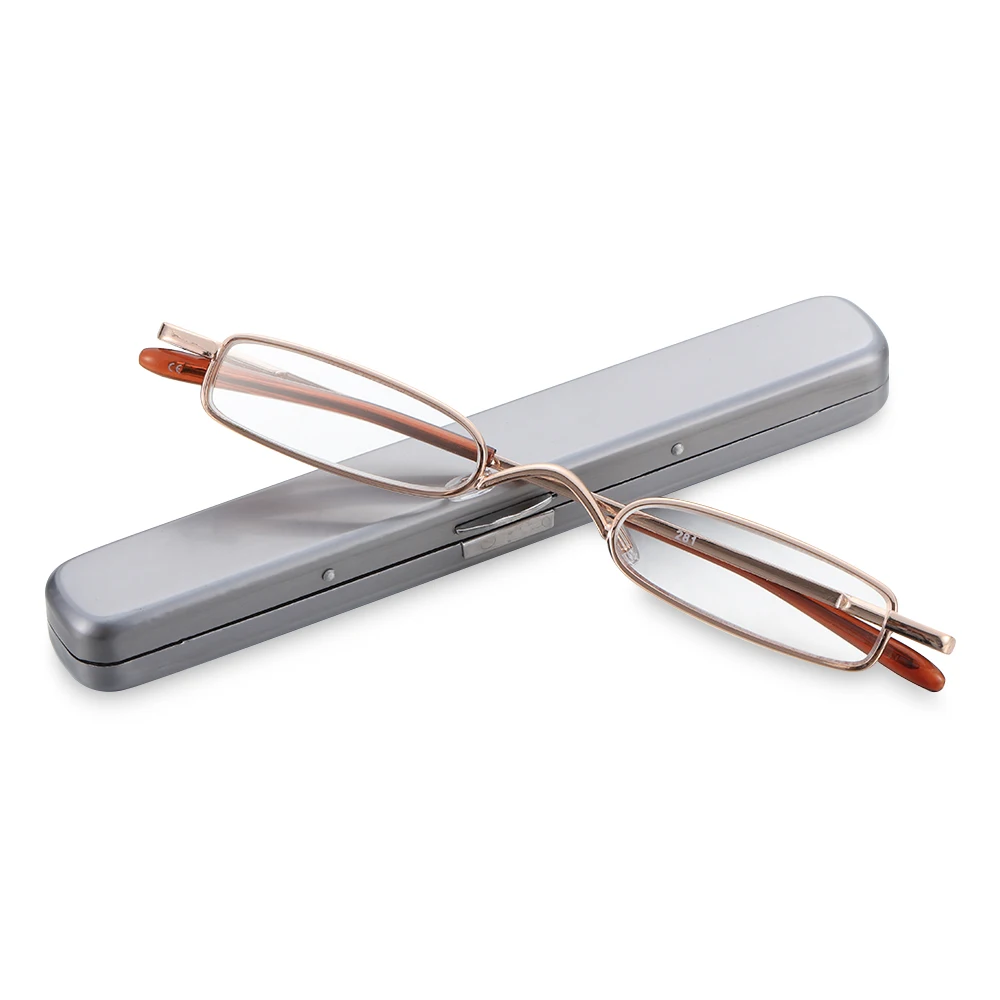 Distinguo 800 Grigio Occhiali Lettura Ripiegabili Con Custodia Slim Ta - Foto 11