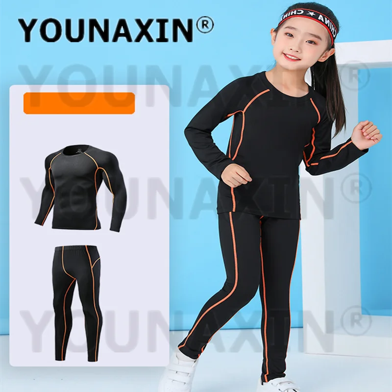 유니섹스 아동 운동복 티셔츠 운동 바지 소년 소녀 농구 어린이 달리기 야외 바지 액티브웨어 S M L XL 2XL