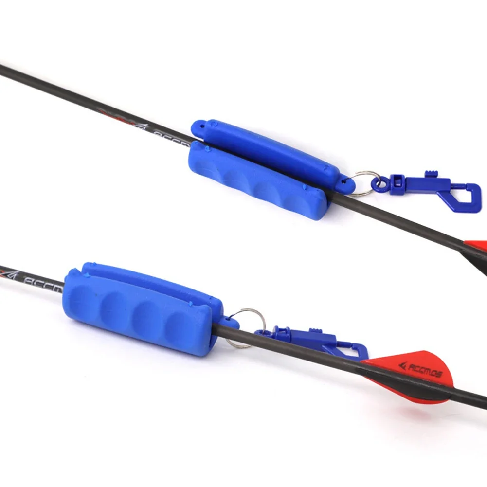 1PC Shoot Bow Arrow Puller 1PC Archery Outdoor Silica Gel Remover With Keychain Tool Shooting Target Accessory