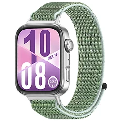 Nylon Loop Smartwatch Replacement Band - Stylish and Durable Bracelet Belt for Huawei Fit 3 (Blue Ocean)