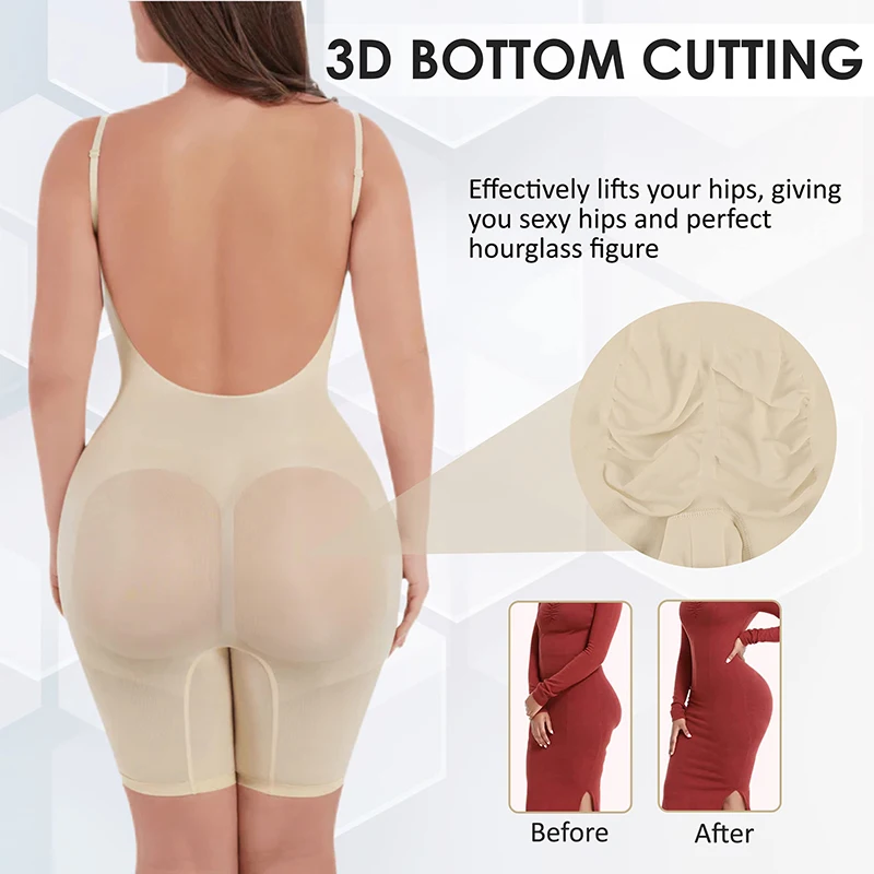  Sculpting Bodysuit with Snaps,Tummy Control Butt Lifter  Shapewear,Comfortable Breathable Seamless High Waisted Body Shapewear (M,  Red) : Clothing, Shoes & Jewelry