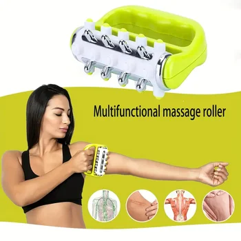1pc Fascia Massager Mini Trigger Point Deep Tissue Body Relaxation Massager Tool Muscle Roller Stick Handheld Massager