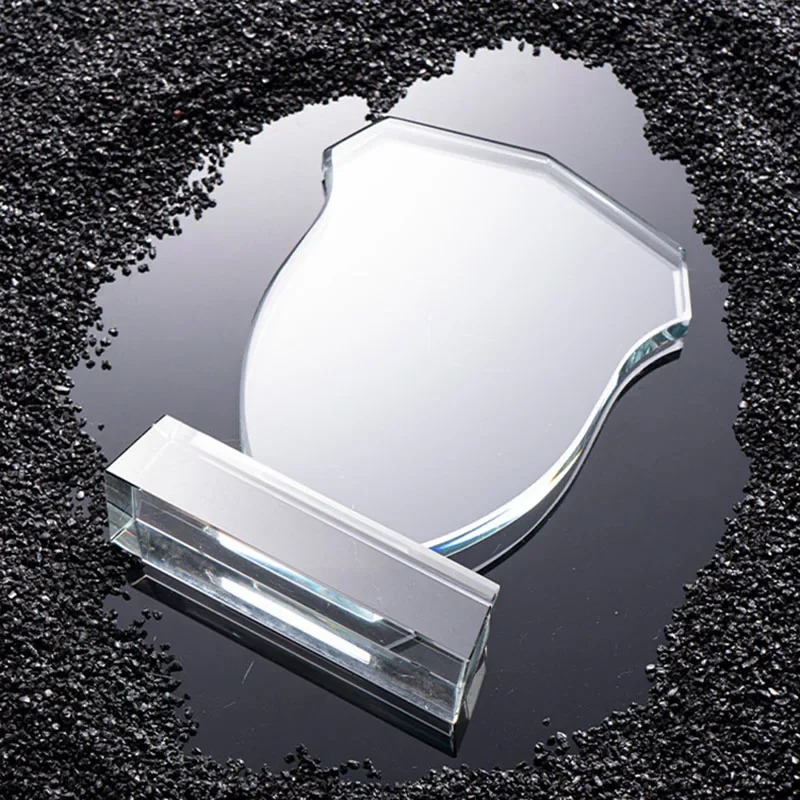 Crystal Trophy Free Customization Creative Gift Ornaments New Event Recognition Medals Annual Meeting Outstanding Employees