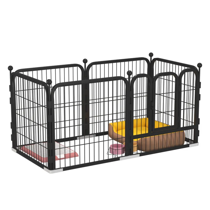 

Dog Fence Teddy Smal Medium Large Dog Indoor Pet Products Accessories Dog Gate Kennel Outdoor Fence Pet Playpen Cage