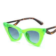 

MAYTEN Fashion Colorful Cat Eye Sunglasses Women Retro Unique Legs Eyewear Shades UV400 Men Trending Gradient Sun Glasses 2021