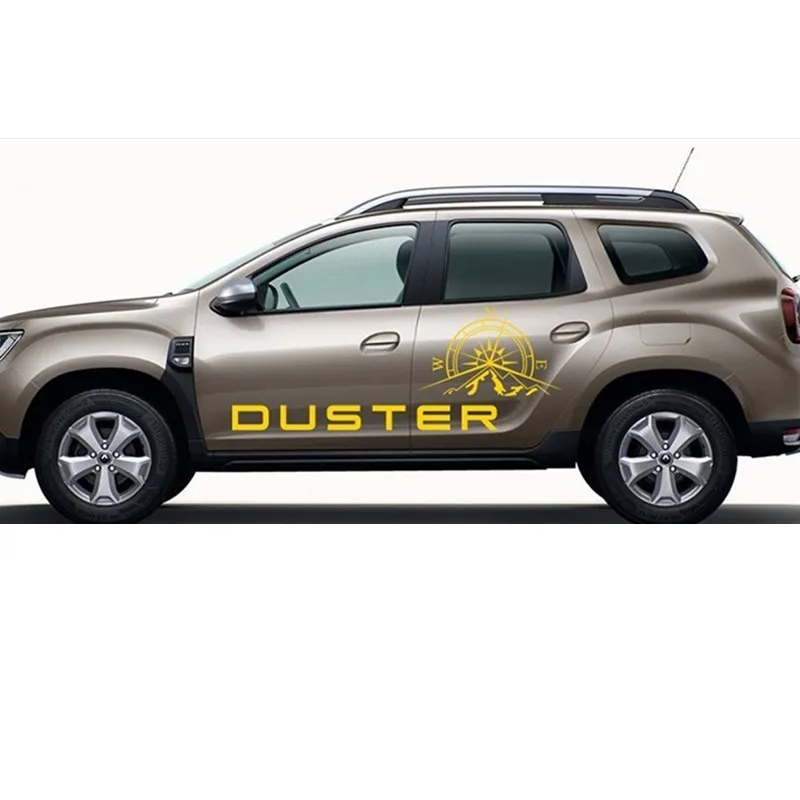 Car Stickers For Dacia Duster Door Side Decor Vinyl Decal Off Road Styling  Compass Mountain Graphics Sticker