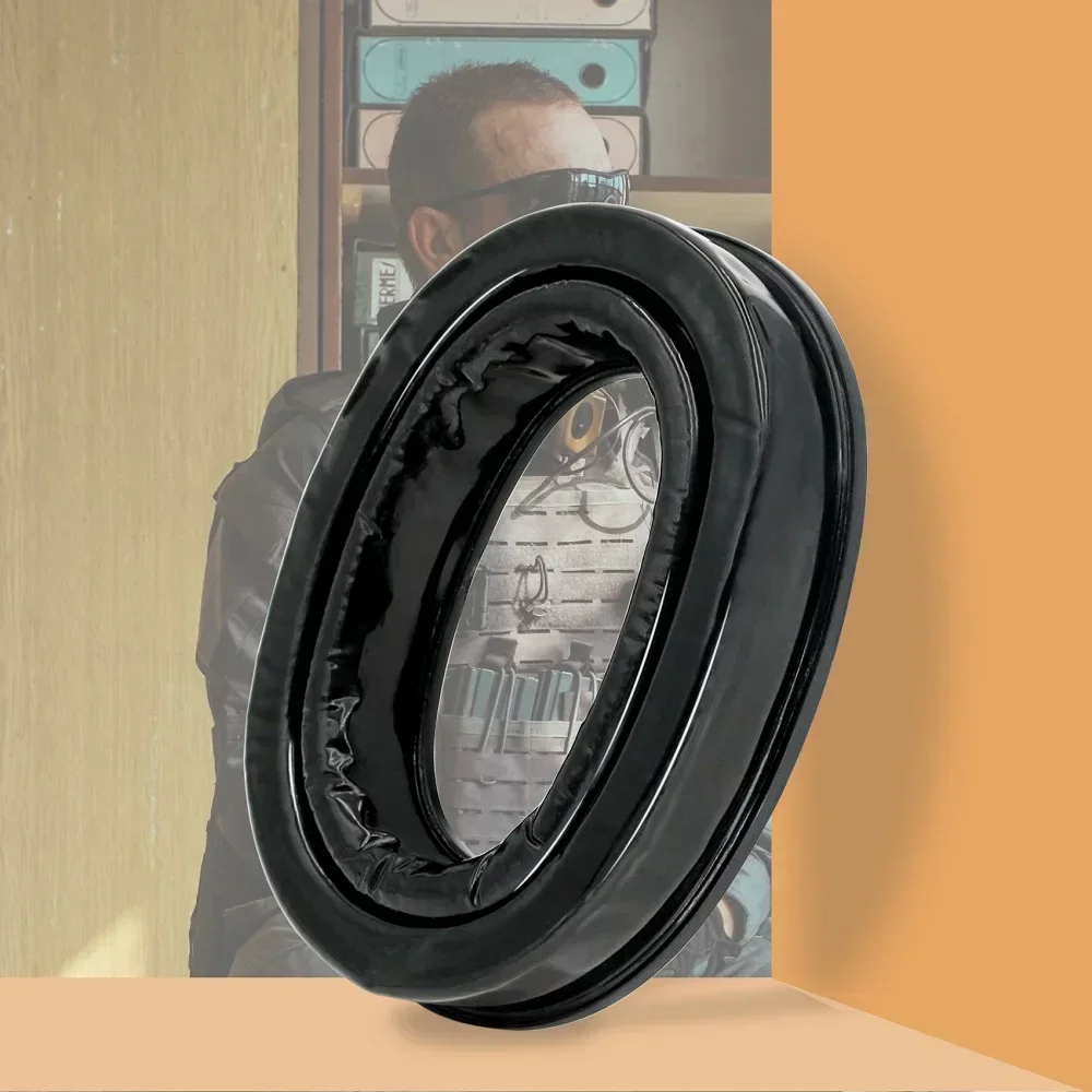 HEARGEAR 전술 헤드셋 어댑터 COMTAC I II III 에어소프트 슈팅 귀마개용 젤 이어 패드 소음 감소 사냥용 헤드폰