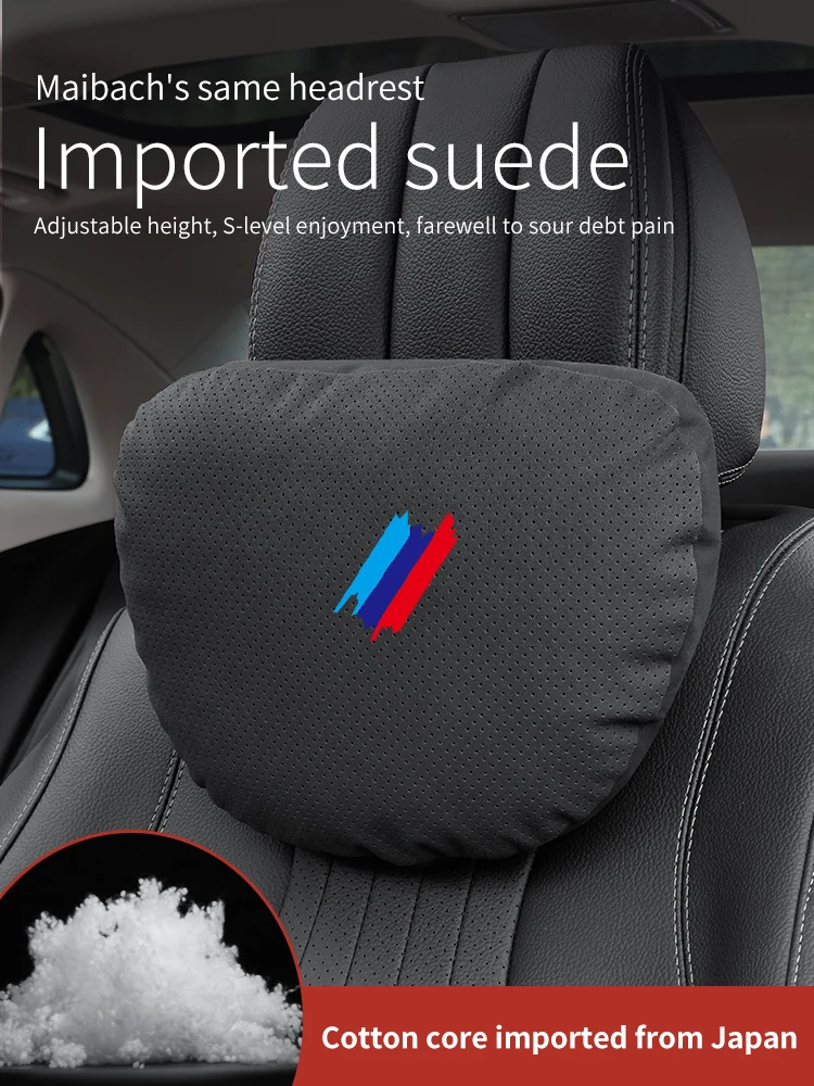 Für BMW M E46 E60 E72 E87 E90 E92 F10 F20 F25 F30 G05 G10 G20 G30 Auto Kopfstütze Nackenstütze Sitz Lenden Kissen Weiche Hals Kissen