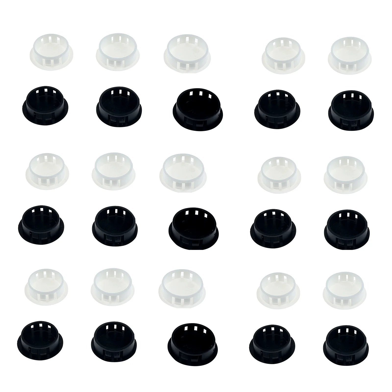 Tapones Para Agujeros Metalicos Tapones Para Orificios De 20 Mm, Tapas De Plástico A Presión Para Orificios (paquete De 10) | Leroy Merlin Tapones Para Placas Metalicas