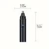 Electric Nose Hair Trimmer Portable Nose Ears Hair Eyebrow Trimmer for Men Women Rechargeable Painless Clipper 6