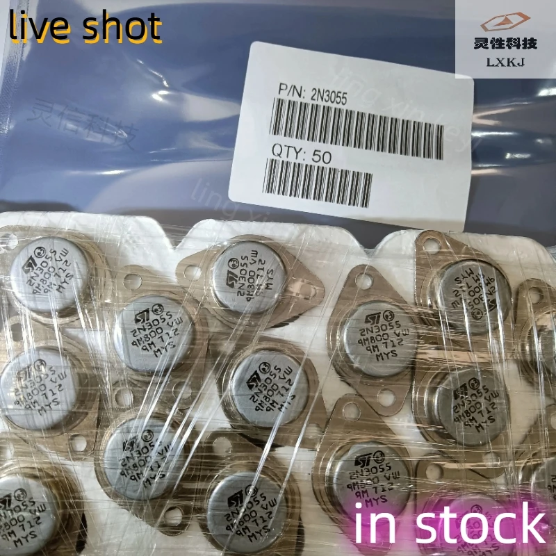 10PCS 2N3055 Bipolar Transistor Bipolar Junction Transistor (BJT)