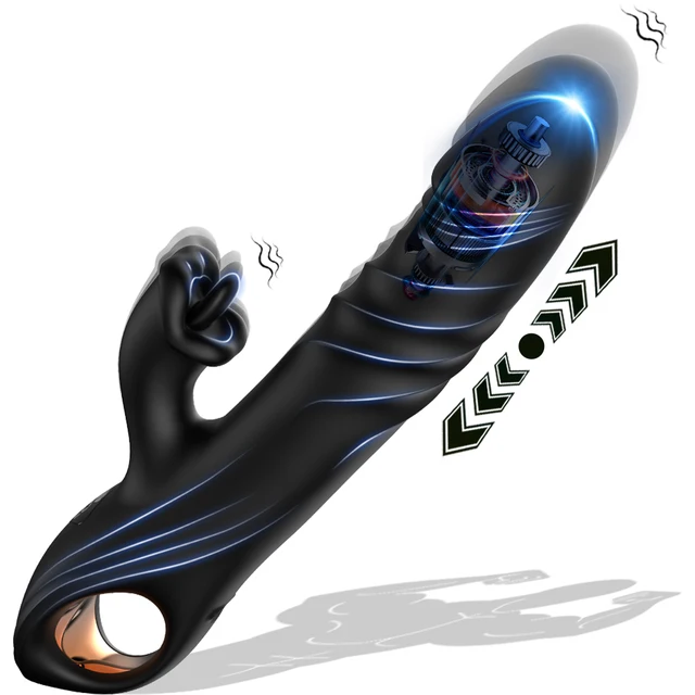 Sexspielzeug Lecken Stoßvibrator für Frauen Leistungsstarker G-Punkt-Dildo Vibrierender Klitoris-Stimulator Weiblicher Masturbator Erwachsene Produkte