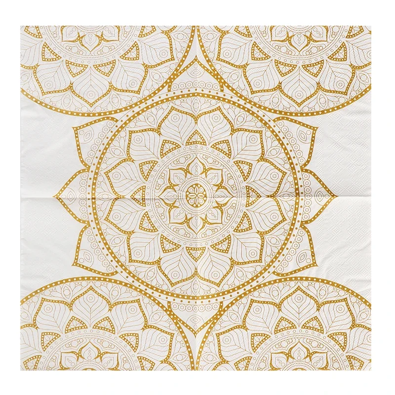 20pcs/P 33*33cm Colourful Paper Napkins Arabian Exotic Printed Party Decoration Paper Placemats DIY Tissue