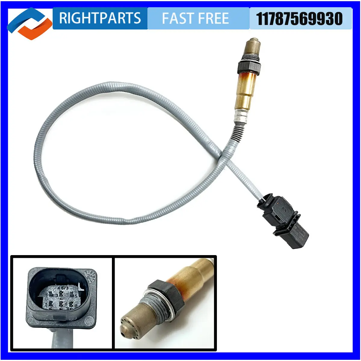 

Lambda Oxygen O2 Sensor For BMW 1 3 E81 E87 E88 E90 E91 E92 E93 116i 118i 120i 316i 318i 320i 11787569930 0258017130 756993002