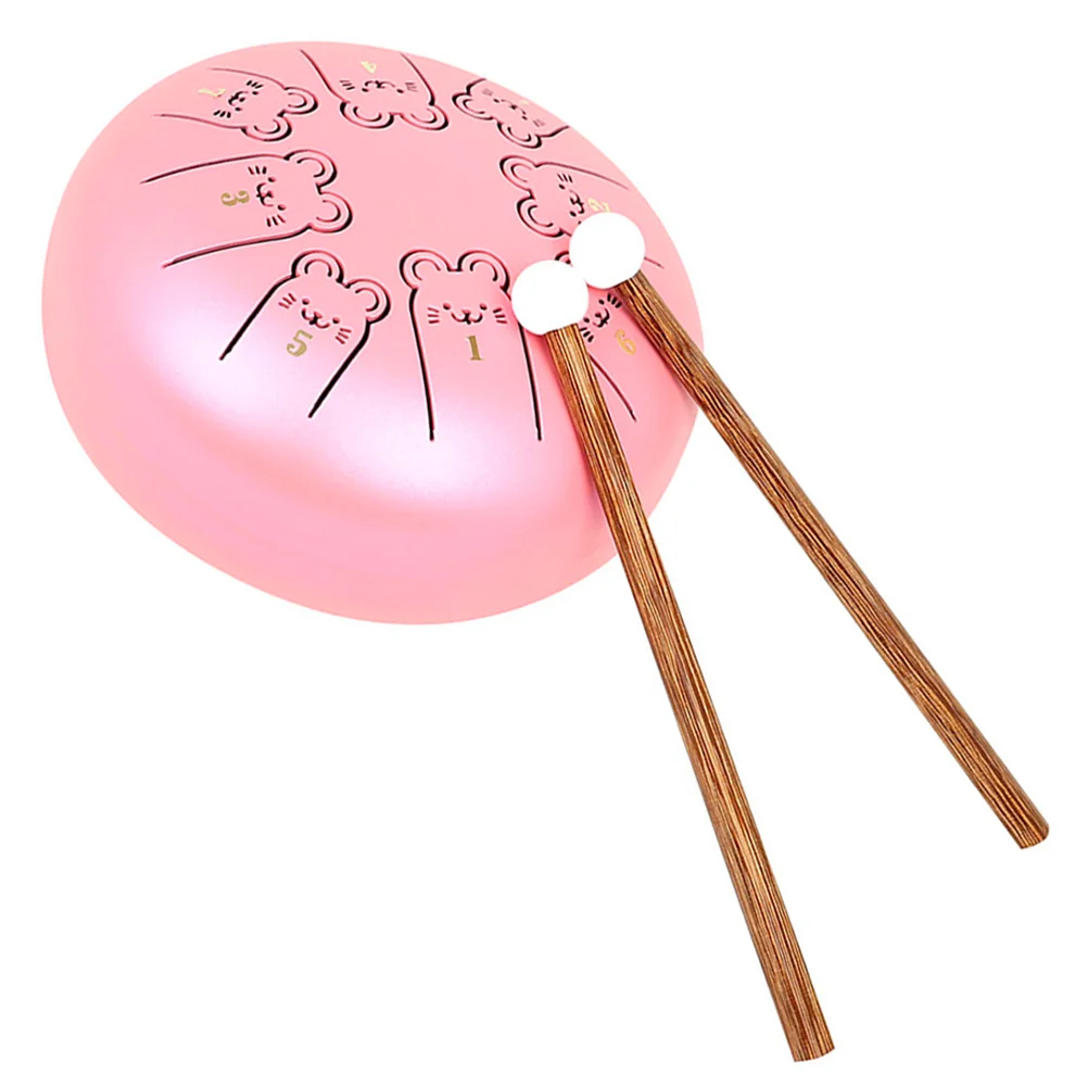 

1 Set Percussion Instrument Hand Drum Pan Drum Musical Instrument Tongue Drum