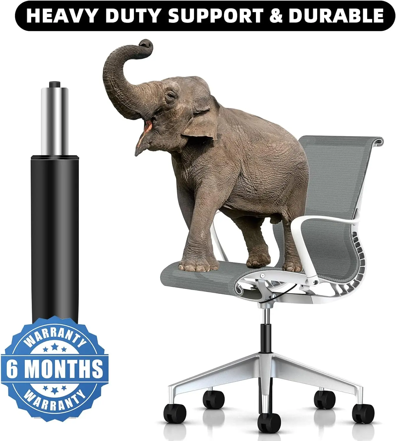 Рисунок 2 - Газовый подъемник для офисного кресла