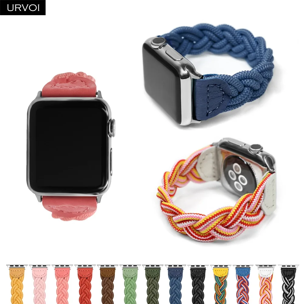 URVOI Braided Nylon Stretchable Watch Band - Classic Replacement Strap