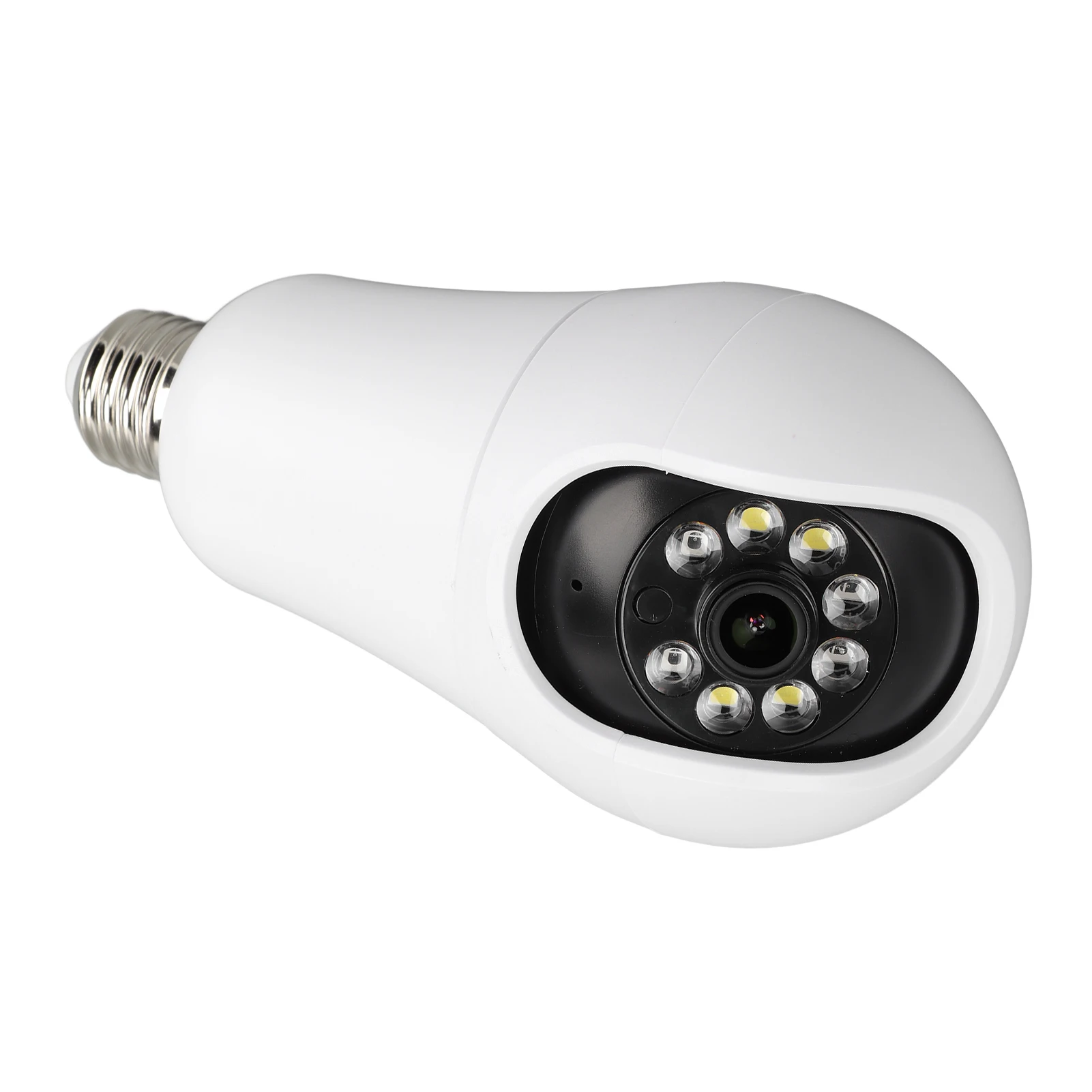 Light Bulb Monitor E27 Socket 1080P IR Night Light Bulb Security Camera Clear Video and Recording for Indoor Monitoring