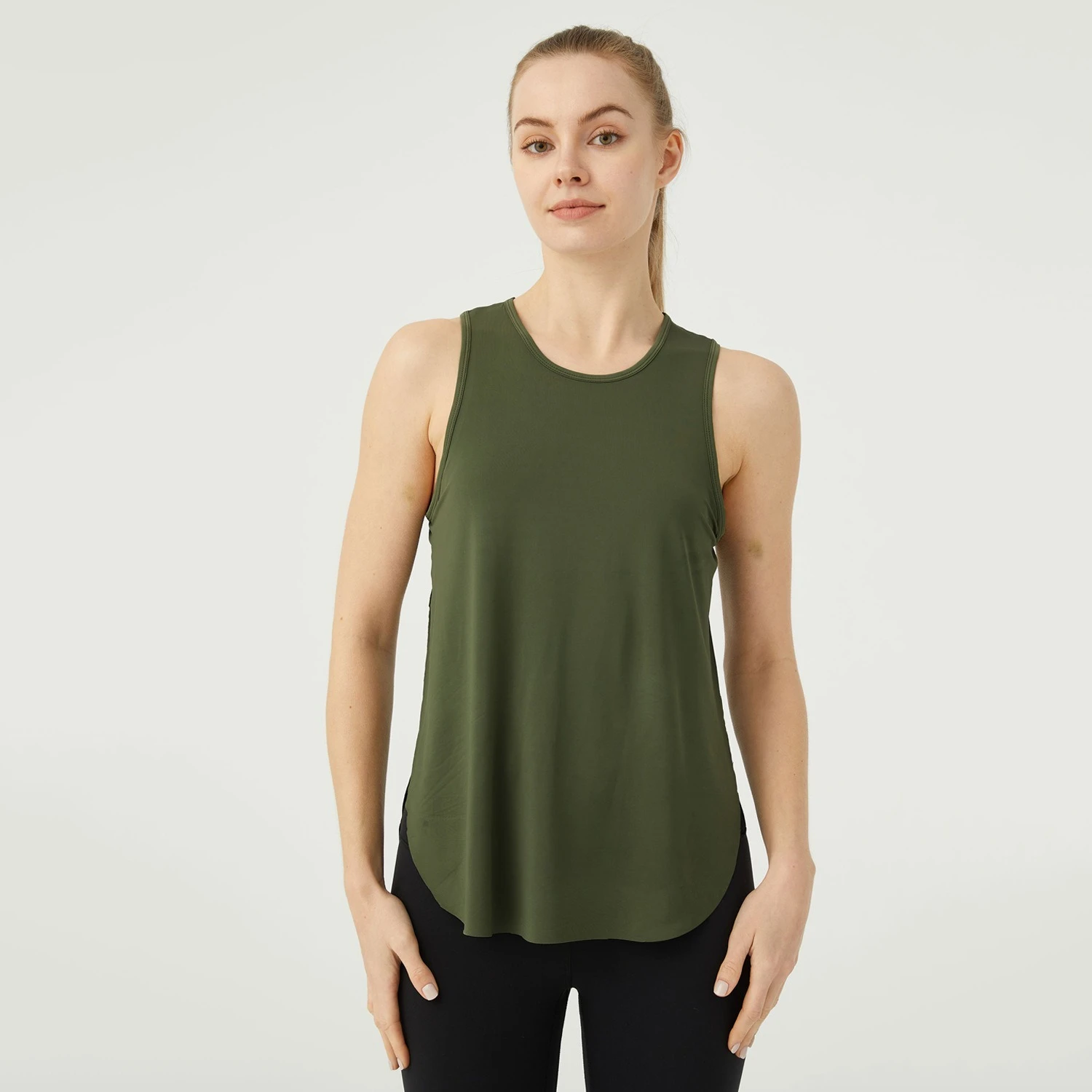 Summer Sleeveless Yoga T-Shirt Women Loose Fitness Running Tank Top Breathable Quick Dry Gym Vest Female Workout Sport Shirt sports t shirt yoga top sports shirt