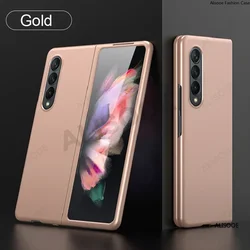Ultra - Thin Matte Hard Case for Galaxy Z Fold 2 (Gold)