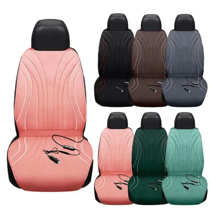 

Premium Car Heated Seat Cushions Winter Single Double Seat Cushions Car Electric Heating Pads For Automobile Winter Seat Cover