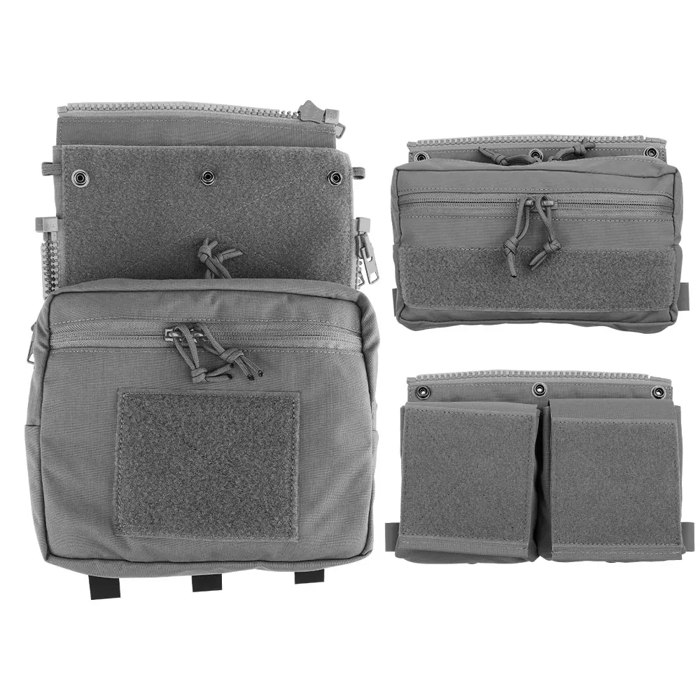 LV119 Tactical Vest Plate Carrier Backpack Assault Back Panel Core for Mag/Map/Water Storage Large Pouch Hunting Airsoft Gear